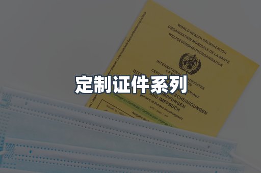 定制证件系列
